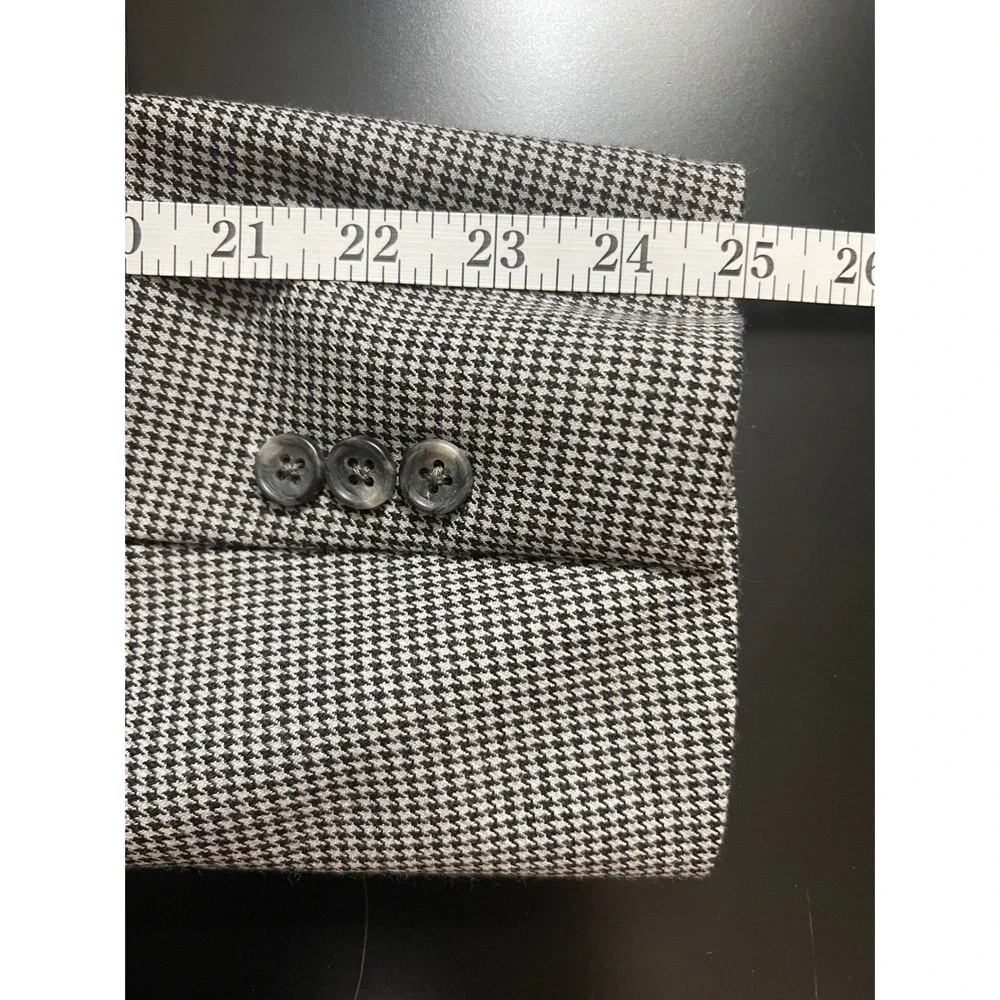 Jos.‎ A. Bank Signature Collection 39R Wool Houndstooth Blazer Sport Coat